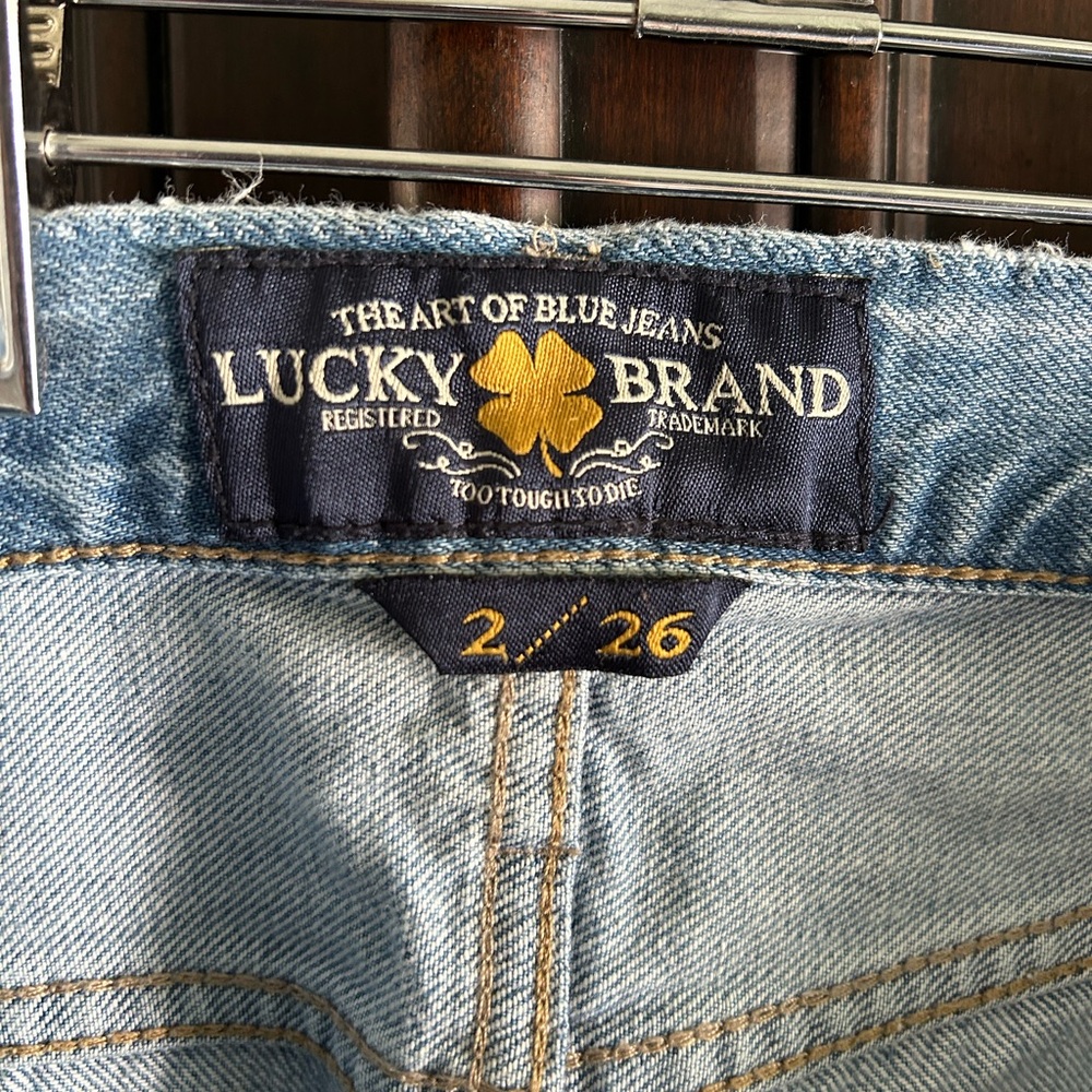 Lucky Brand Women’s Light Wash Sienna Boyfriend Jeans size 2/26 - Picture 7 of 9